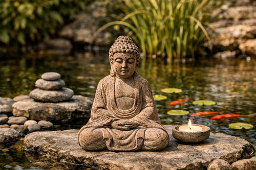 Buddha figur antik - buddha,