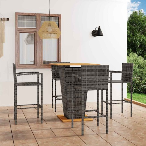Gartenbar set gartentheke - gartenbar,