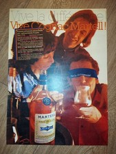 ORIGINAL REKLAME WERBUNG 1970  MARTELL Cognac