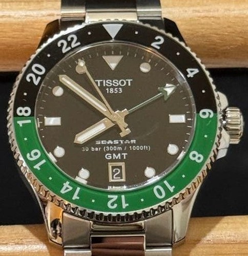 Tissot seastar 1000 gmt - tissot,