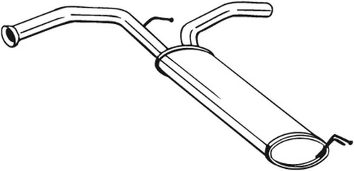 Bosal endschalldämpfer - bosal,