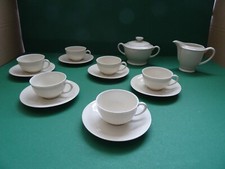 Hutschenreuther Hohenberg Bavaria Mokkaservice 6 Personen 14 Teile