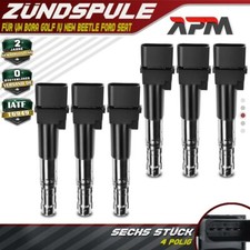 6x Zündspule für VW Bora