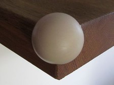 2 Eckenbumms 35 mm beige,  Eckenschutz, Kantenschutz, Stoßschutz  Puffer 502702