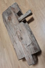 Holzbalken, Altholz, Skulptur, Gartendeko, Stele Dekoration Holznagel, Klotz