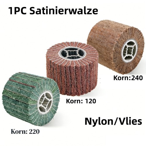 Satinierwalze schleifwalze - satinierwalze,