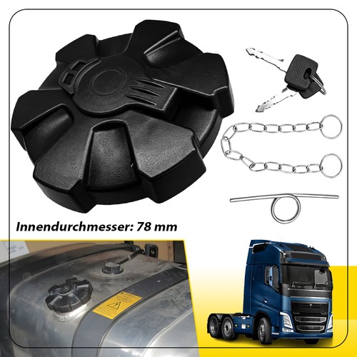 Schwarz lkw tankdeckel tank - tankdeckel,