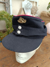 Antike Alte Feuerwehr Mütze Miltär WK ? Original 