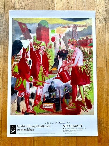 Neo rauch original signiert - neo,