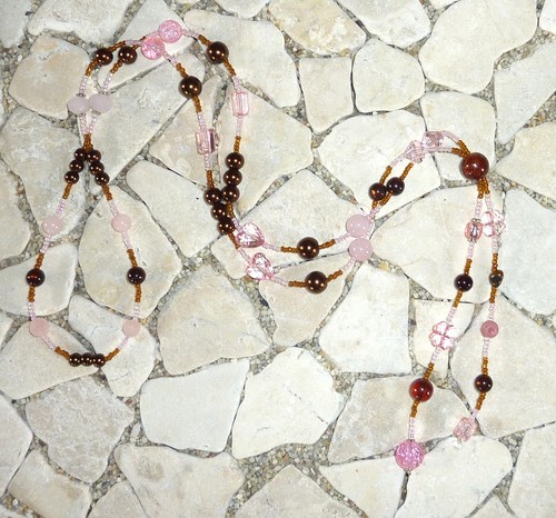 Lange kette flower - y,
