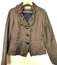 Luxus BIBA Baumwollemix Jacke Gr. XS / 34-36 braun