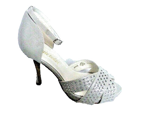 Pumps neu silber sergio - 37,