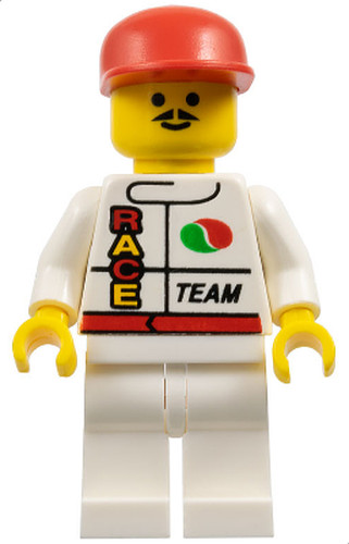 Lego octan race team - race, white