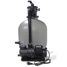 Schwimmbad Sandfilteranlage