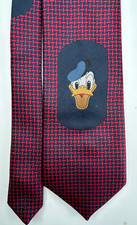 5x unterschiedliche Krawatte Schlips Binder Kulturstrick  Disney Donald Duck etc