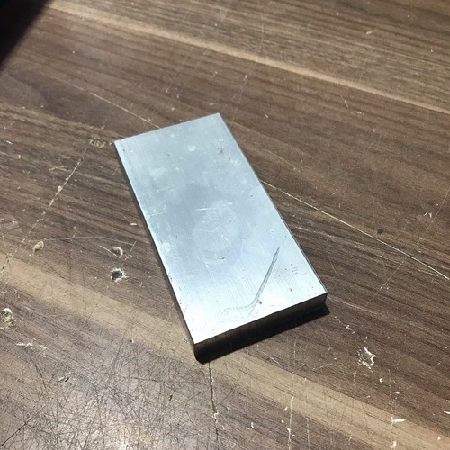 Reststück alu aluminium - 1x,