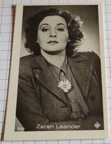 Schauspielerin zarah leander - zarah,