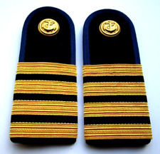 Schulterklappen ähnlich Handels Marine Kapitän Sakko Karneval Kostüm Fasching