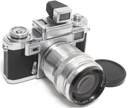 Contax iiia with biotar - with,