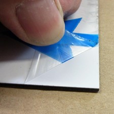 Alu-Verbundplatte 2mm weiß