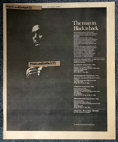 Johnny cash 1971 - 1971, man