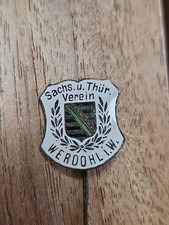 Alte Anstecknadel Sächs. u. Thür. Verein Werdohl i. W. [321]