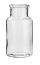 Deko-Flasche Vase Glas 12,5 x
