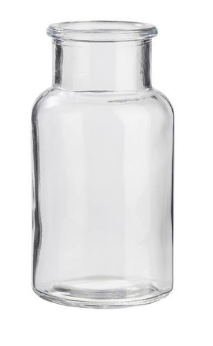 Deko flasche vase glas x - glas,