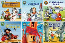 6 Mini  Lino Bücher Box 62 Linos Box für coole Jungs Ab 3 Jahren  + BONUS