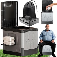 30L Tragbare Campingtoilette Reise Toilet mobile WC Chemietoilette Toilette DE