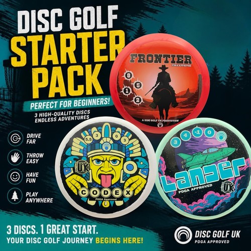 Disc golf starterset mit - starterset, 3