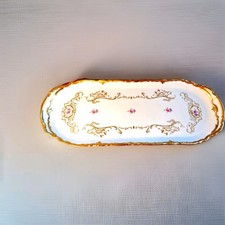 antikes Porzellantablett