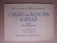 Girolamo Frescobaldi – Fiori musicali 1635 – Orgel- und Klavierwerke