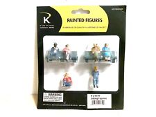 K-Line by LIONEL USA Spur 0 unbenutztes Figuren-Set (Sitting Figures)