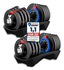 DH FitLife 1,5 bis 18 kg verstellbares Hantelset, Variable Gewichte 12 in 1