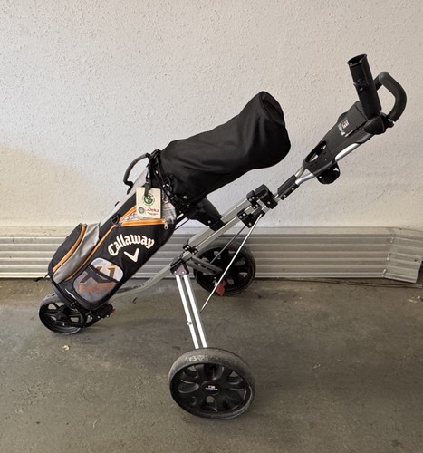Callaway golf trolley komplett - golf,