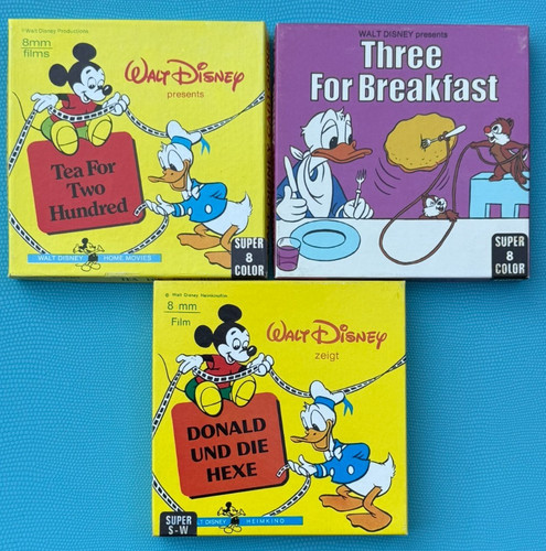 Walt disney super 8 - 2x,