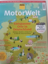 ADAC Motorwelt  - Herbst 2025 / Wellnessorte in Deutschland