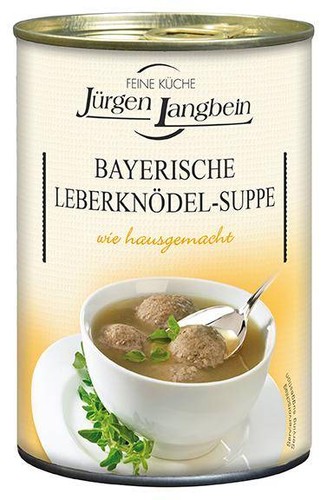 Bayerische leberknödel suppe - bayerische, leberknödel-suppe