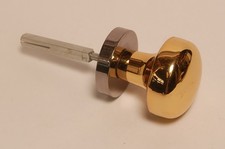 Türknopf Messing  Türknauf fest  Stift  drehbar 8x8mm