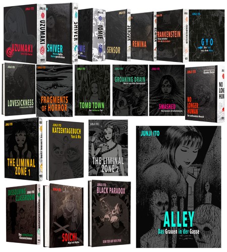 Junji ito alle titel des - junji,
