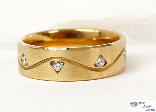 Ring 585 gold - gold, karat