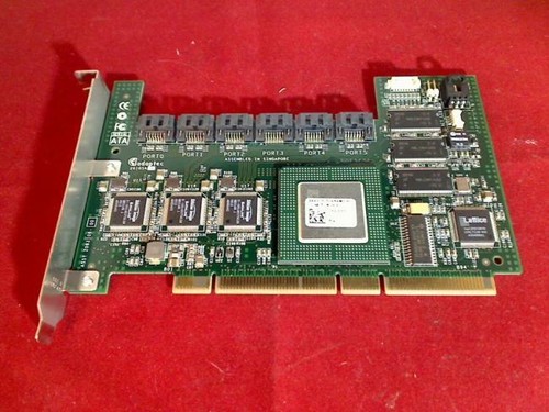 Port sata raid controller - 6-port,