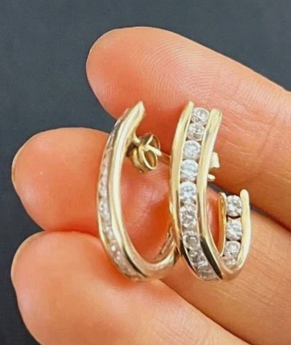 Diamant ohrringe 333er - diamant,