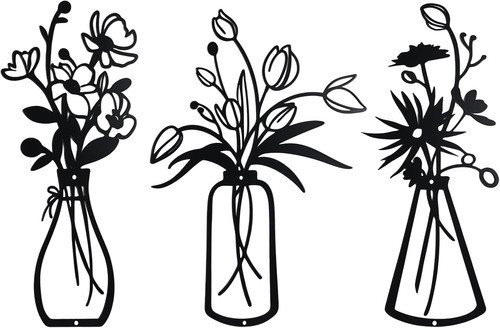 Stück metall blumen - stück,