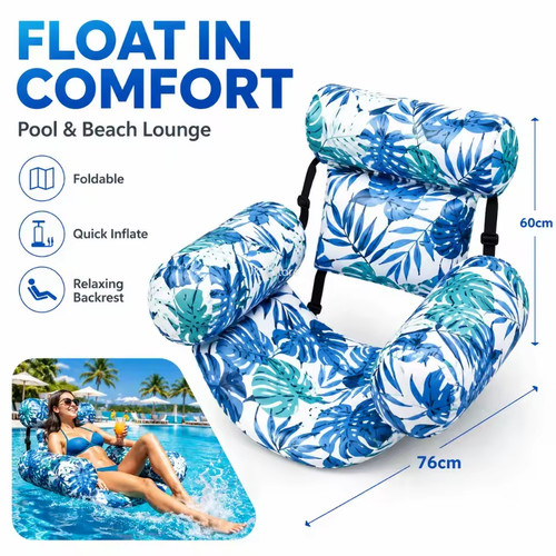 Aufblasbarer poolsessel für - poolsessel,,