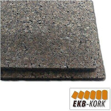 EUR 25,90 pro qm 2 Korkplatten Isolierkork 20mm Schwarzkork Terrarium