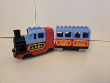 Lego Duplo Eisenbahn Zug Elektrisch aus Set 10507 mit Waggon