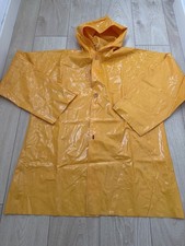 Retro PVC Regenmantel Regencape Regenjacke Vintage 80er Jahre