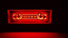 LED Spiegel LKW Truckerschild Leuchtschilder Rückwandschilder Lion's Pride 